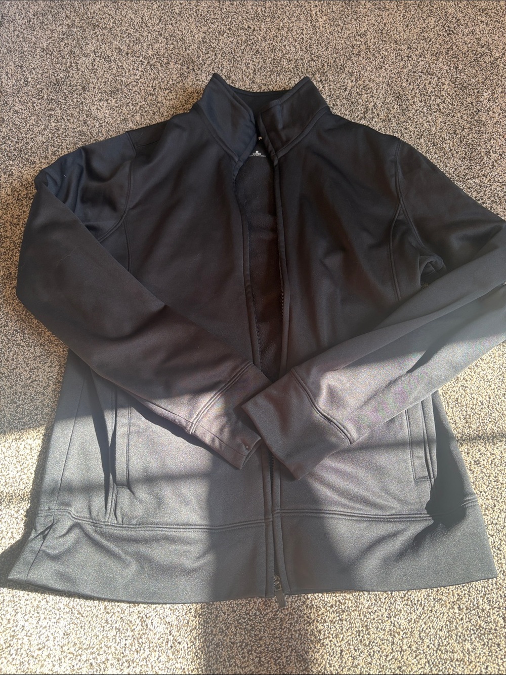 Sport-Tek Black Lightweight Full-Zip Jacket for Women